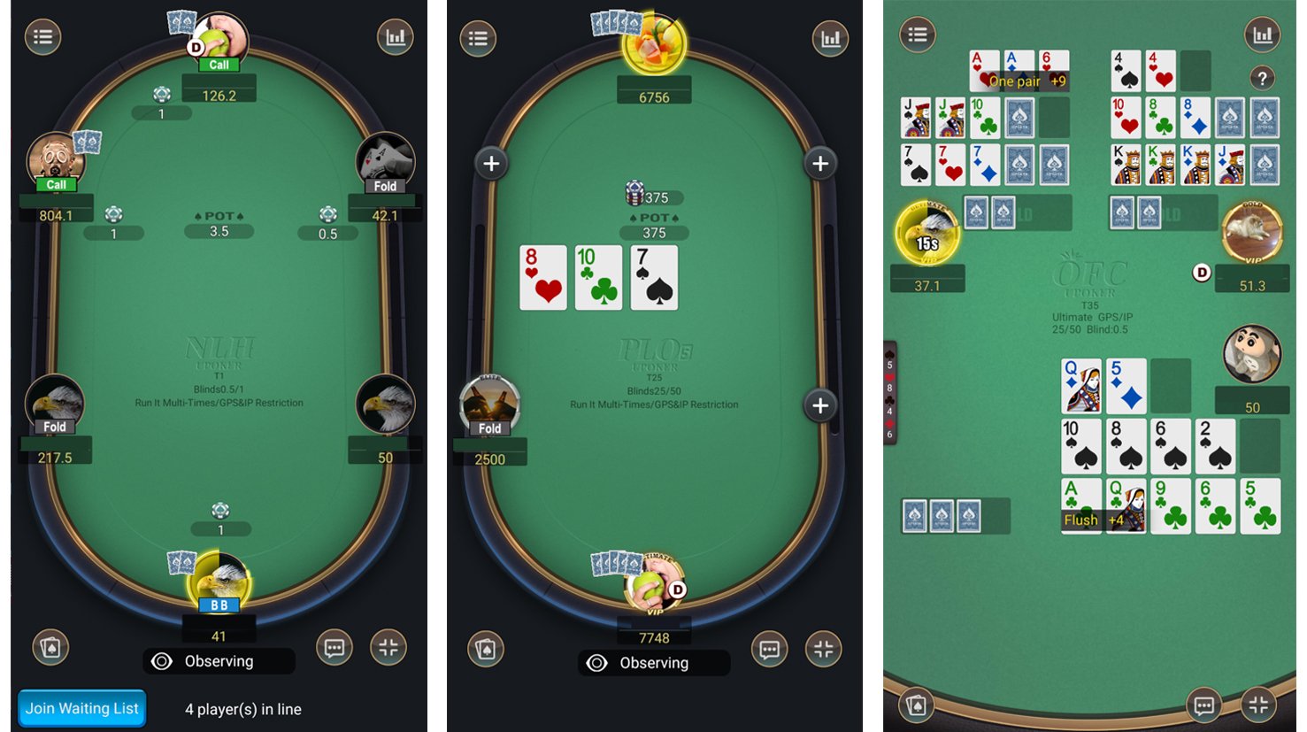 poker online 1v1